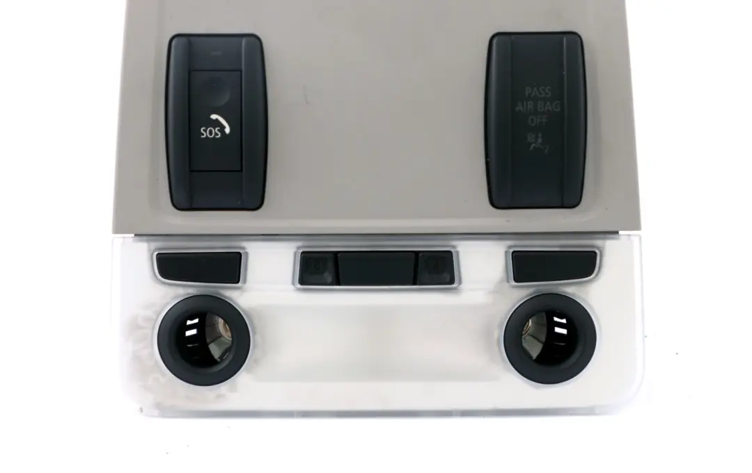 Panel Techo BMW X1 E84 E90 E91 E92 LCI Interruptor Control Luz Gris para con número de pieza 9225501 Panel Techo BMW X1 E84 E90 E91 E92 LCI Interruptor Control Luz Gris - SKU 9225501-1 - Número de pieza 9225501