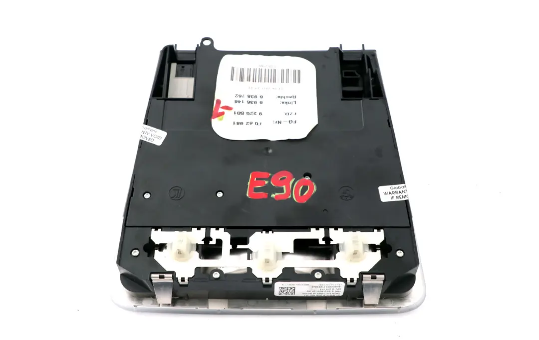 Panneau Toit BMW X1 E84 E90 E91 E92 LCI Commutation Contrôle D'Éclairage pour à propos du numéro de pièce 9225501 Panneau Toit BMW X1 E84 E90 E91 E92 LCI Commutation Contrôle D'Éclairage - SKU 9225501-1 - Numéro de pièce 9225501