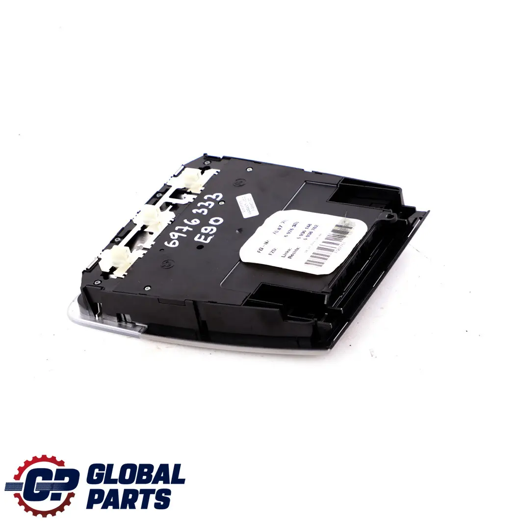 BMW 3 Series E90 E92 Roof Light Switch Unit Module SOS Sun Roof Grey 6976333 - SKU 9225531 - Part number 6976308