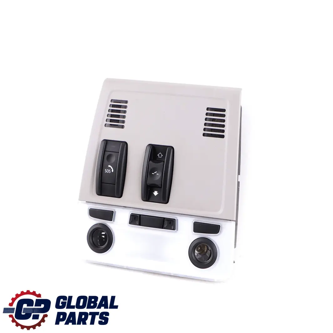 BMW 3 Series E90 E92 Roof Light Switch Unit Module SOS Sun Roof Grey 6976333 - SKU 9225531 - Part number 6976308