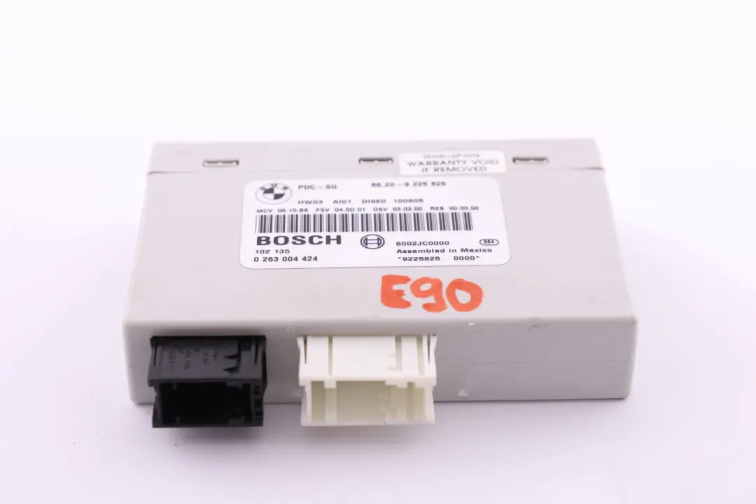 PDC Moduł Sterownik Czujników Parkowania BMW E81 X1 E84 E87 E90 - SKU 9225825 - Numer Części 9225825