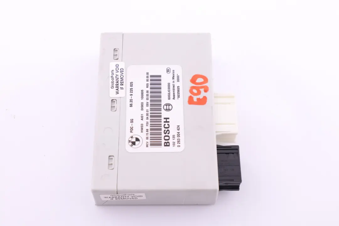Modulo PDC Unità Di Controllo Parcheggio per BMW E81 E84 E87 E90 E91 con numero di parte 9225825 BMW E81 E84 E87 E90 E91 Modulo PDC Unità Di Controllo Parcheggio - SKU 9225825 - Numero di parte 9225825