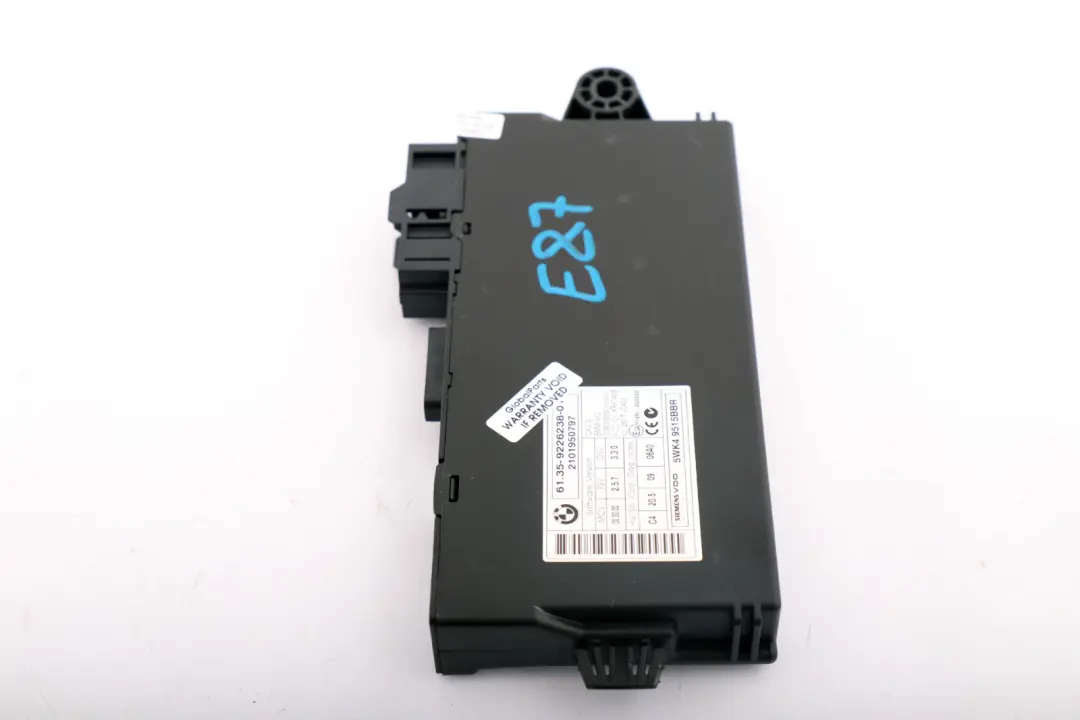 BMW 1 3 5 Series E60 E87 E90 CAS 3 ECU Control Unit Key Reading Module - SKU 9226238 - Part number 9226238