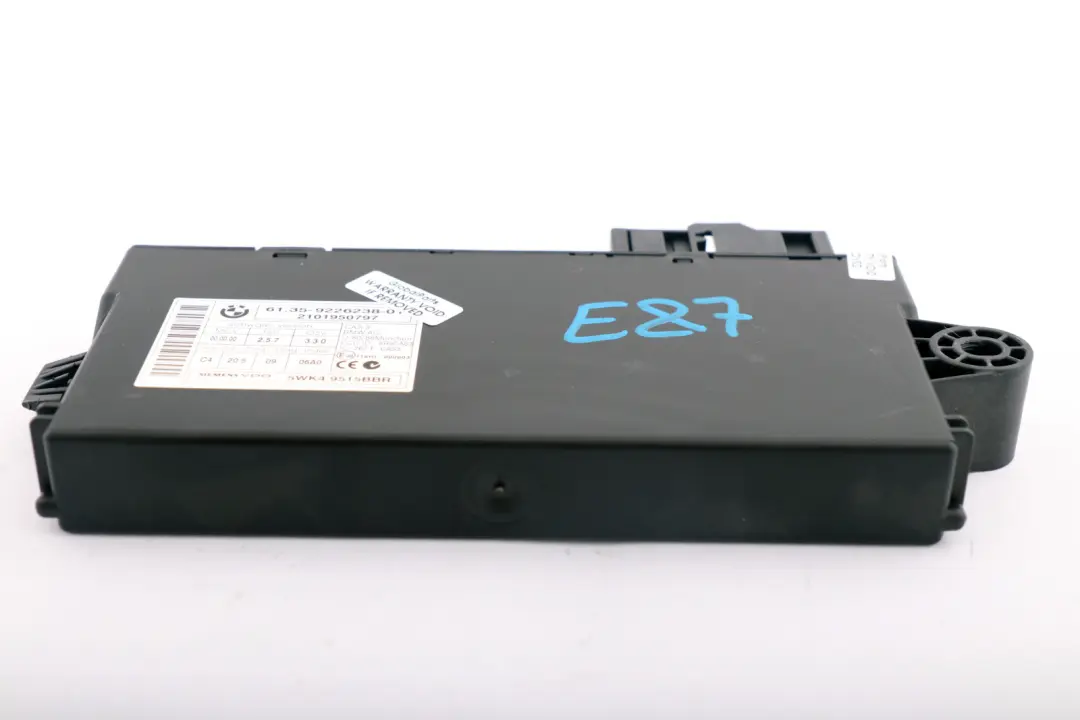 BMW 1 3 5 Series E60 E87 E90 CAS 3 ECU Control Unit Key Reading Module - SKU 9226238 - Part number 9226238