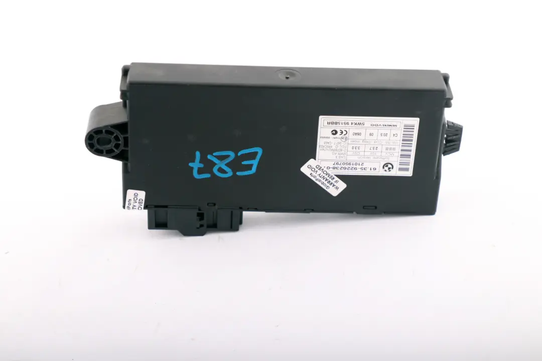 BMW 1 3 5 Series E60 E87 E90 CAS 3 ECU Control Unit Key Reading Module - SKU 9226238 - Part number 9226238