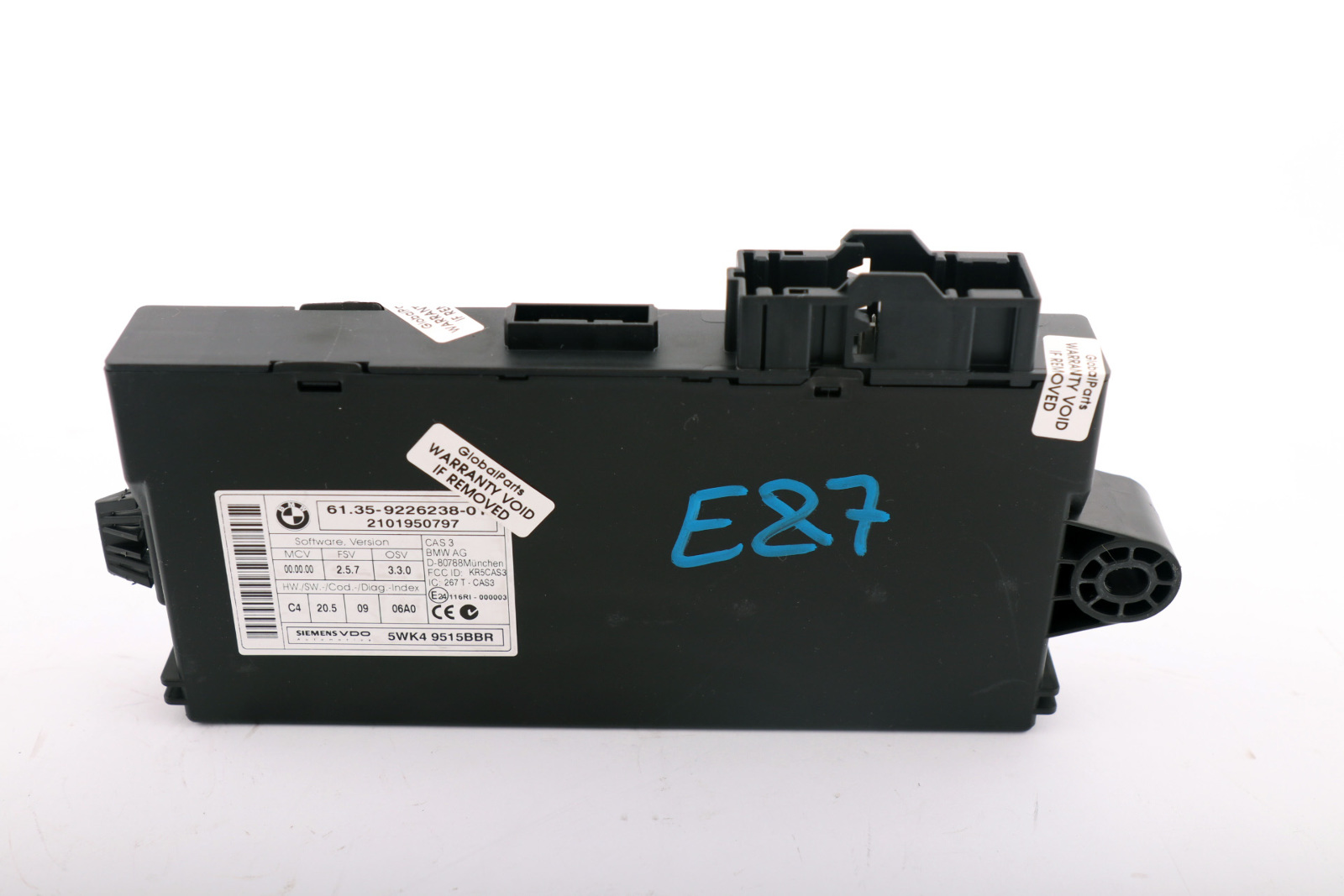 BMW 1 3 5 Series E60 E87 E90 CAS 3 ECU Control Unit Key Reading