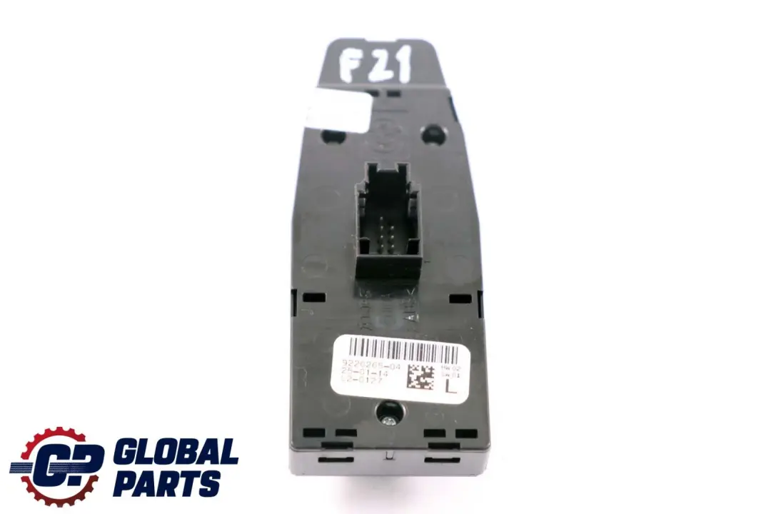 Driver's Side Switch Window Lifter to BMW F21 F22 F23 F34 LCI with Part number 9226265 BMW F21 F22 F23 F34 LCI Driver's Side Switch Window Lifter - SKU 9226265-1 - Part number 9226265