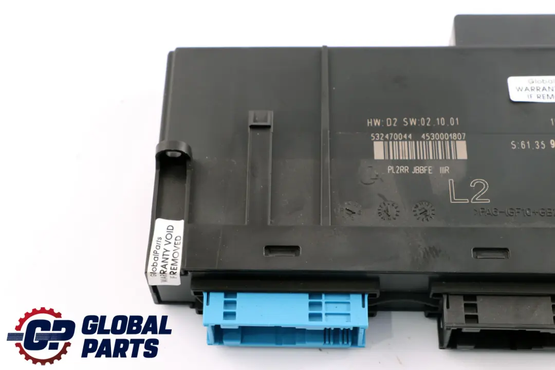 BMW E81 Modulo Di Controllo Della Carrozzeria L2 PL2RR JBBFE III ECU - SKU 9226326 - Numero di parte 9226326
