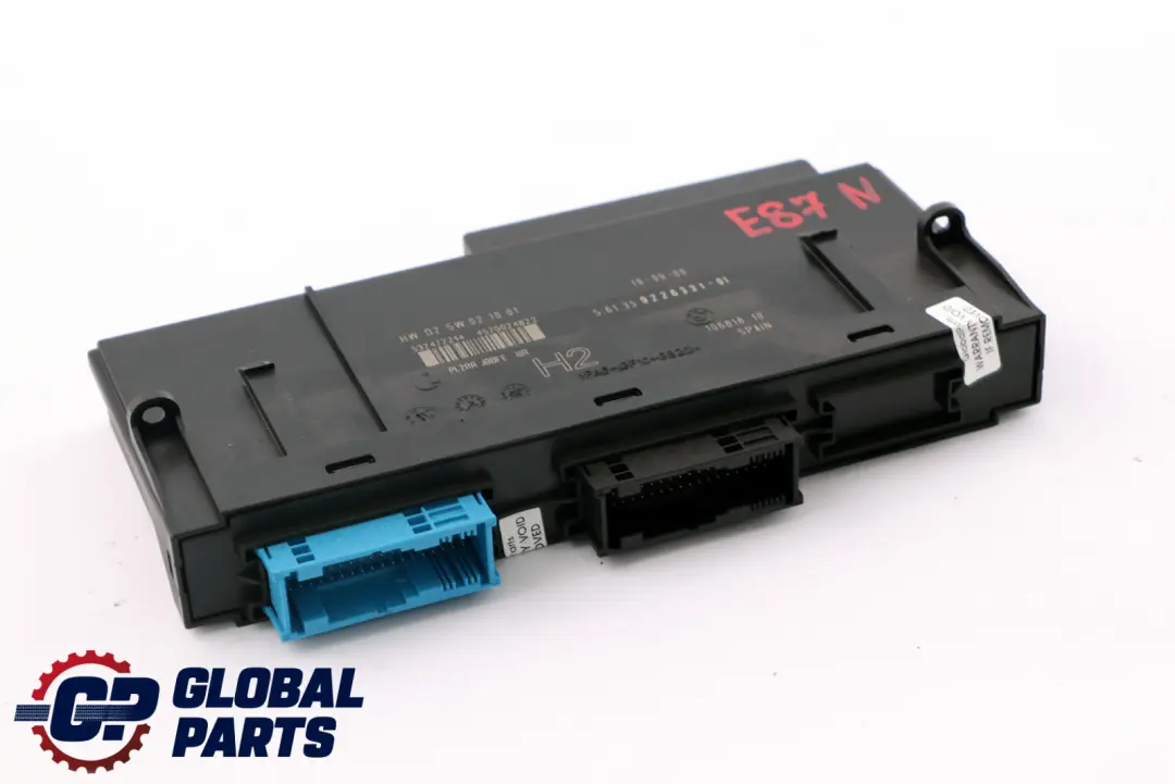 BMW E87 LCI ECU Steuergeräte Karosserie Steuergerät Einheit H2 - SKU 9226331 - Teilenummer 9226331