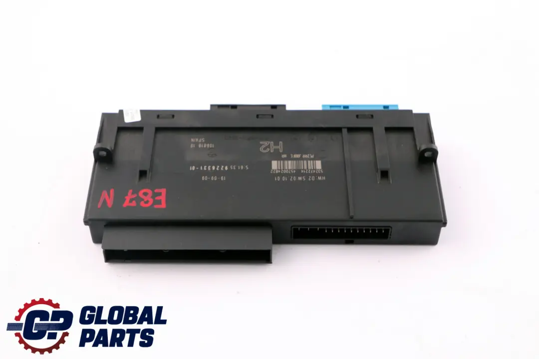 ECU Centralina Elettrica Carrozzeria Unita H2 per BMW E87 LCI con numero di parte 9226331 BMW E87 LCI ECU Centralina Elettrica Carrozzeria Unita H2 - SKU 9226331 - Numero di parte 9226331