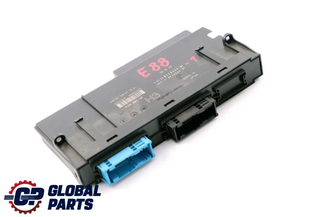 BMW 1 Series E88 Cabrio ECU Body Control Module H3 Junction Box - SKU 9226333-1 - Part number 9226333