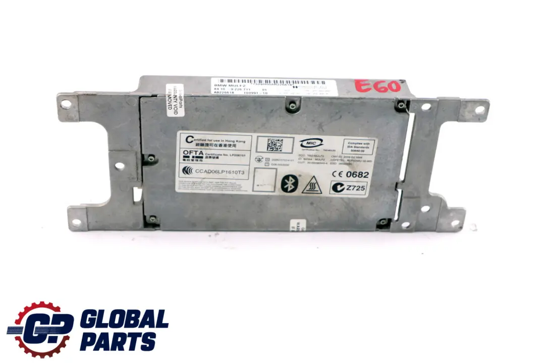 BMW E60 E87 E90 E91 Elettronica vivavoce Ricarica MULF2 - SKU 9226711 - Numero di parte 9226711