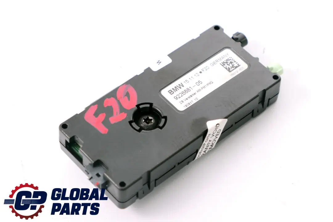 Amplificateur D'Antenne Am/Fm pour BMW F20 F20N F21 F21N LCI à propos du numéro de pièce 9226881 BMW F20 F20N F21 F21N LCI Amplificateur D'Antenne Am/Fm - SKU 9226881 - Numéro de pièce 9226881