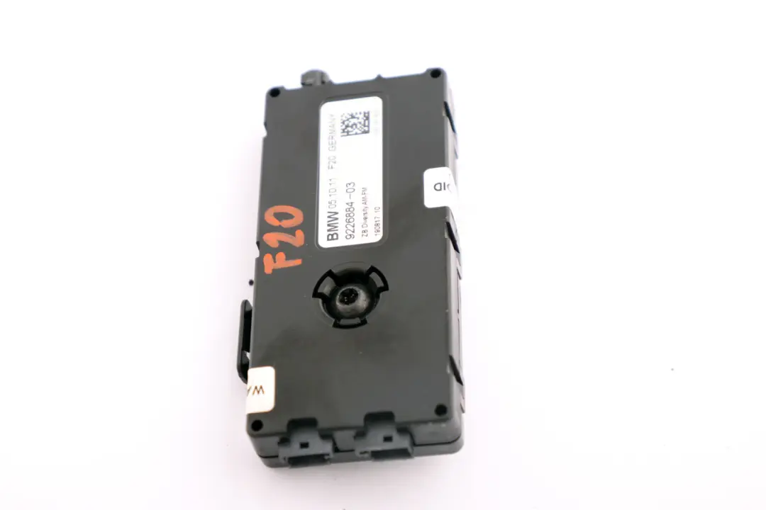 BMW F20 F21 LCI Antena Amplificador Diversity - SKU 9226884 - Número de pieza 9226884