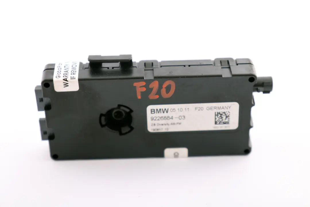 BMW F20 F21 LCI Antena Amplificador Diversity - SKU 9226884 - Número de pieza 9226884