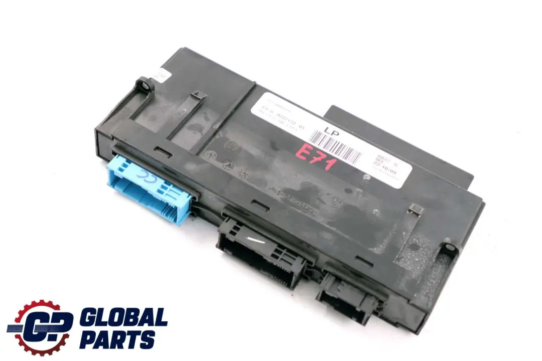 BMW X6 E71 ECU Scatola giunzione modulo controllo della PL4 6135 - SKU 9227172 - Numero di parte 9227172