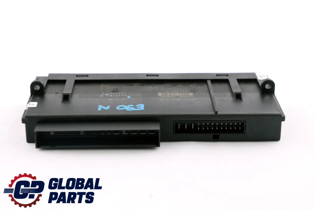 Módulo de control de la carrocería H1 PL2RR JBBFE IIIR para BMW E90 LCI con número de pieza 9227181 BMW E90 LCI Módulo de control de la carrocería H1 PL2RR JBBFE IIIR - SKU 9227181 - Número de pieza 9227181