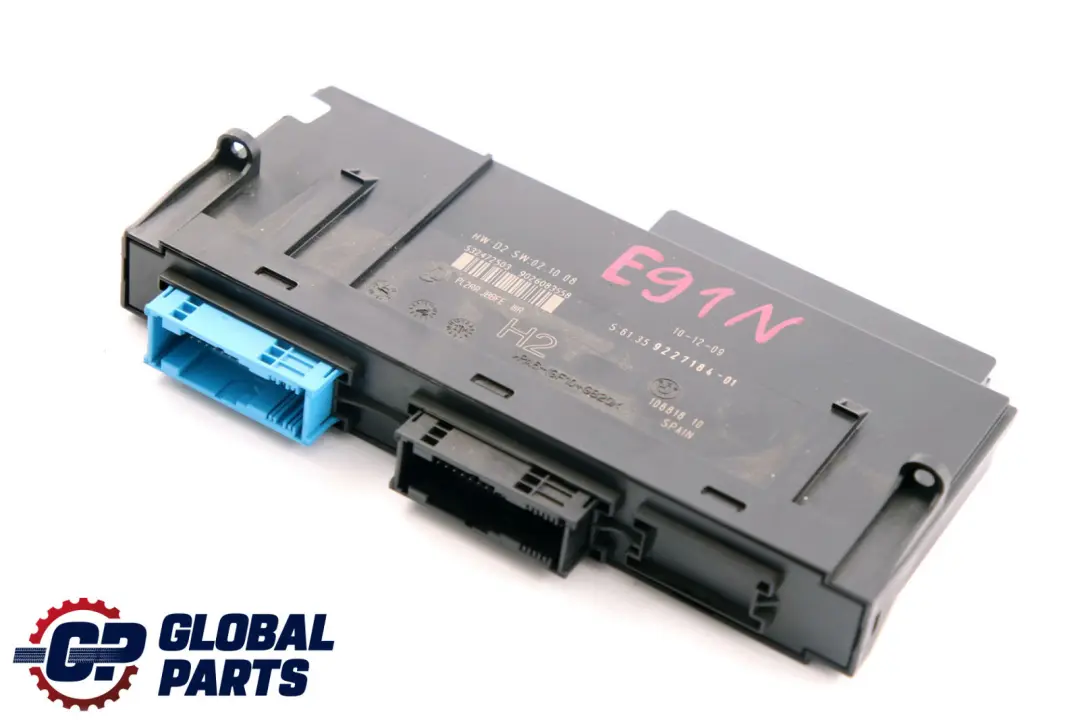 BMW 3 Series E91 LCI ECU Body Control Module Unit H2 PL2RR JBBFE IIIR - SKU 9227184-1 - Part number 9227184