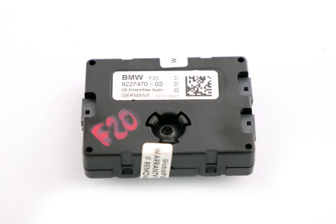 Filtr Przeciwzakłóceniowy Anteny do BMW F20 o numerze 9227470 BMW F20 Filtr Przeciwzakłóceniowy Anteny - SKU 9227470 - Numer Części 9227470
