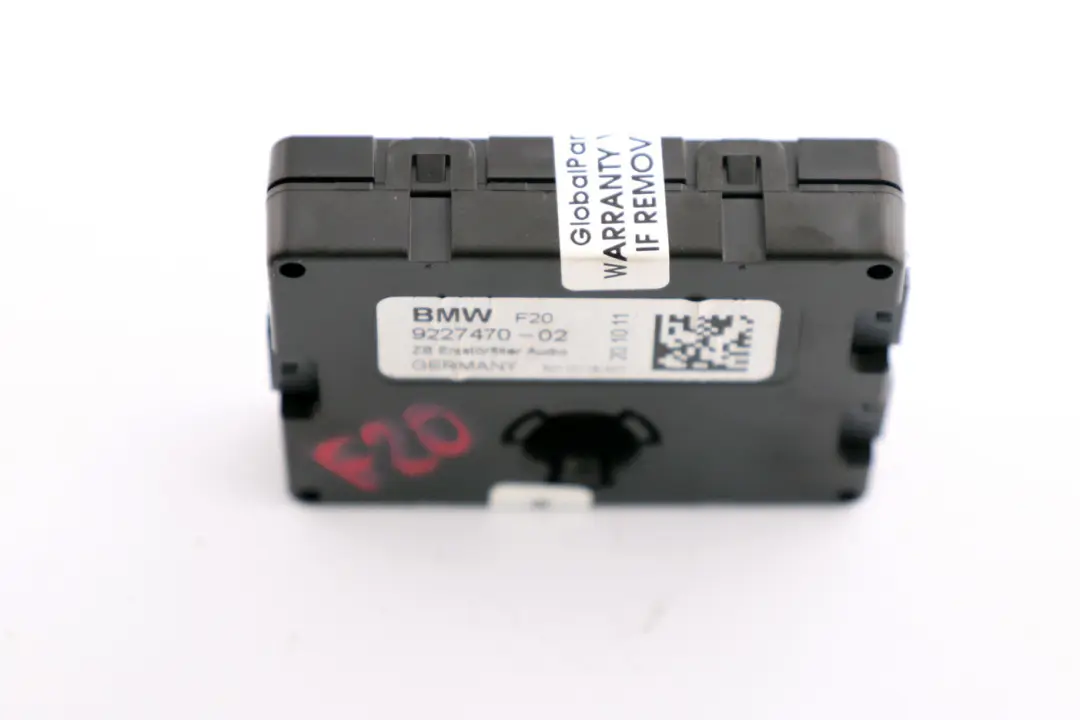Antenna Aerial Noise Suppression Filter BMW 1 Series F20 F21 LCI - SKU 9227470 - Part number 9227470