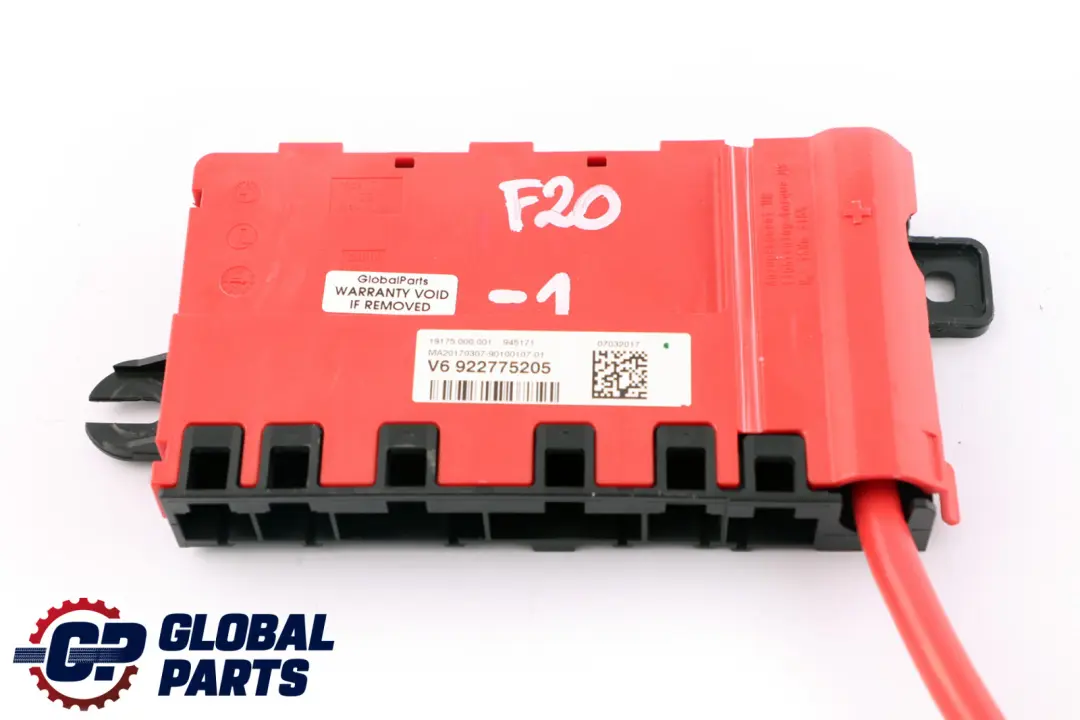 Rozdzielacz Prądu B+ Klema do BMW F20 F30 o numerze 9227752 BMW F20 F30 Rozdzielacz Prądu B+ Klema - SKU 9227752-1 - Numer Części 9227752