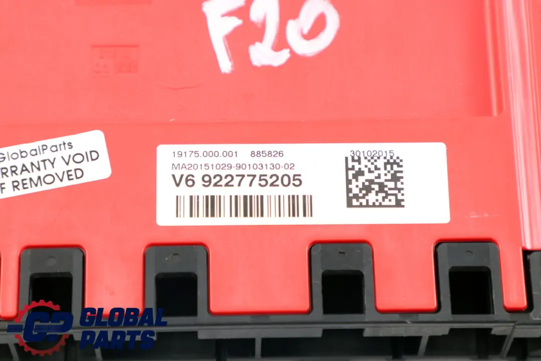 BMW 1 2 3 4 R F20 F21 F22 F23 F30 F80 M3 F82 F36 Repartition B+ Multisicherung - SKU 9227752 - Numéro de pièce 9227752
