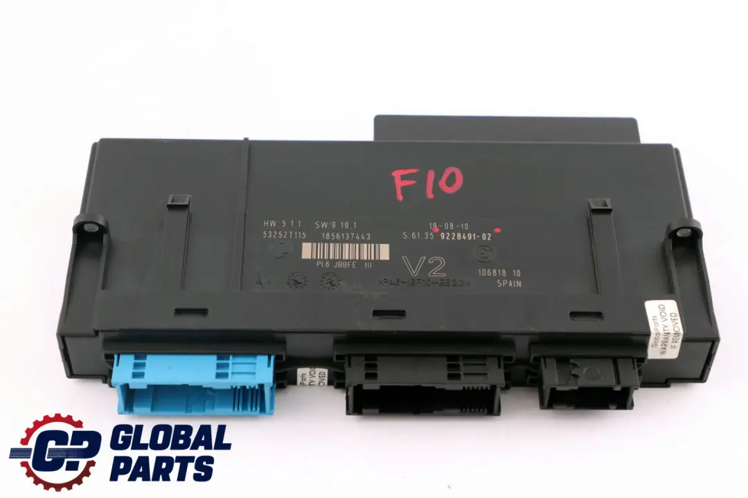 ECU Modulo controllo corpo V2 Scatola giunzione 6135 per BMW F10 con numero di parte 9228491 BMW F10 ECU Modulo controllo corpo V2 Scatola giunzione 6135 - SKU 9228491 - Numero di parte 9228491