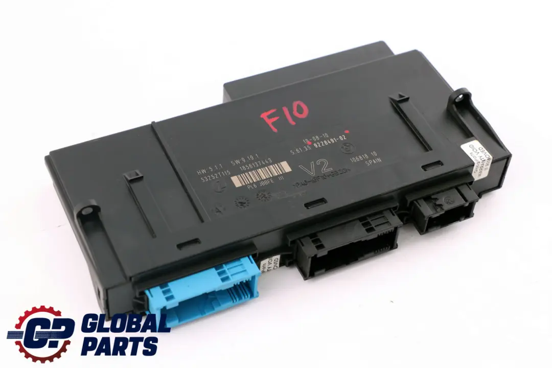 ECU Módulo Control Cuerpo V2 Caja Conexiones 6135 para BMW F10 con número de pieza 9228491 BMW F10 ECU Módulo Control Cuerpo V2 Caja Conexiones 6135 - SKU 9228491 - Número de pieza 9228491