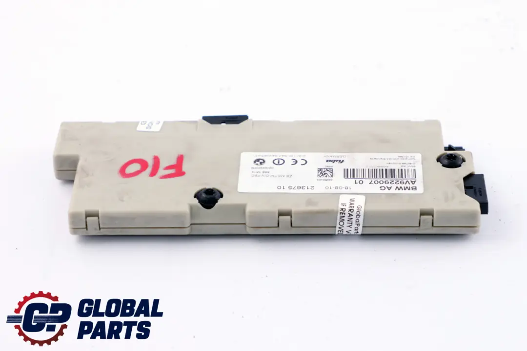BMW F10 Antena Amplificador Diversity 868 MHZ - SKU 9229007 - Número de pieza 9346816