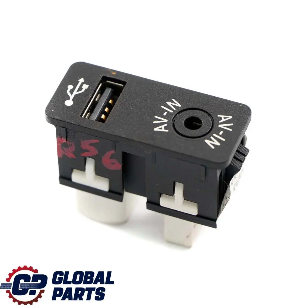 Enchufe USB/AV-IN para Mini Cooper One R55 R56 R57 LCI R60 con número de pieza 9229242 Mini Cooper One R55 R56 R57 LCI R60 Enchufe USB/AV-IN - SKU 9229242 - Número de pieza 9229242