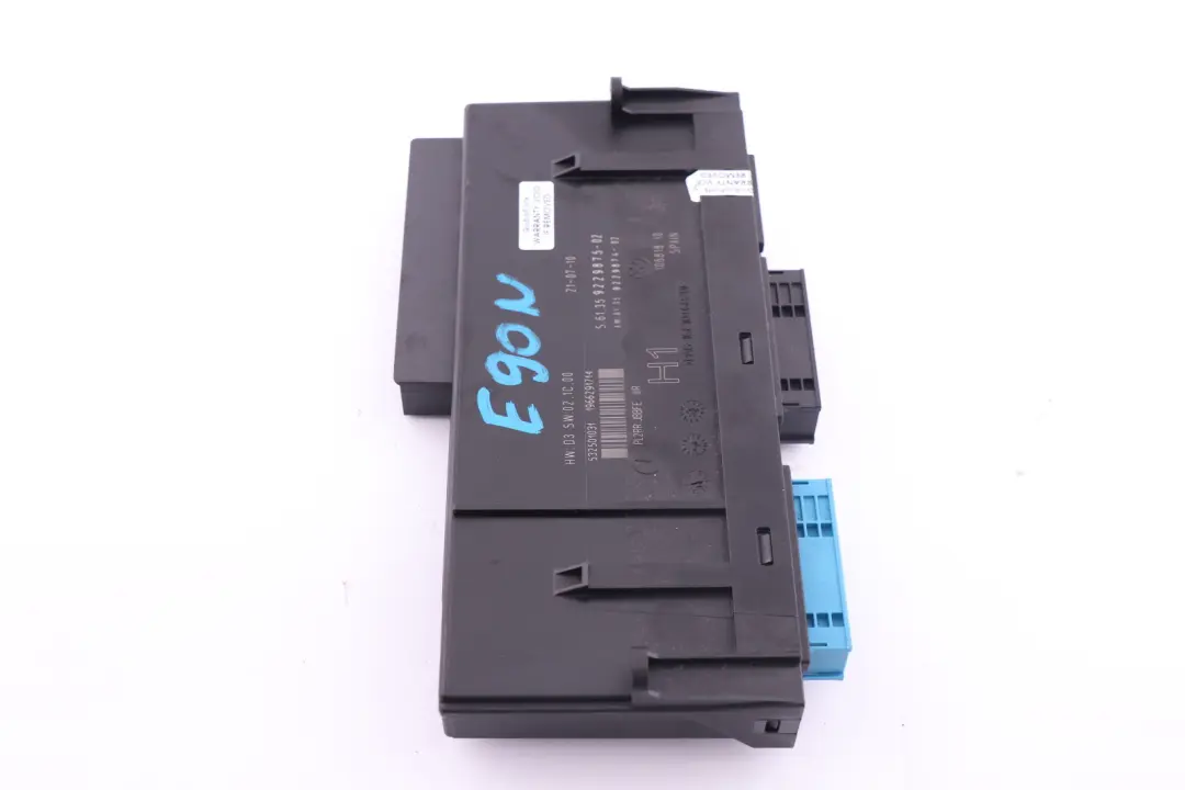 Body Control Module H1 PL2RR JBBFE IIIR 6135 para BMW E90 LCI con número de pieza 9229875 BMW E90 LCI Body Control Module H1 PL2RR JBBFE IIIR 6135 - SKU 9229875 - Número de pieza 9229875