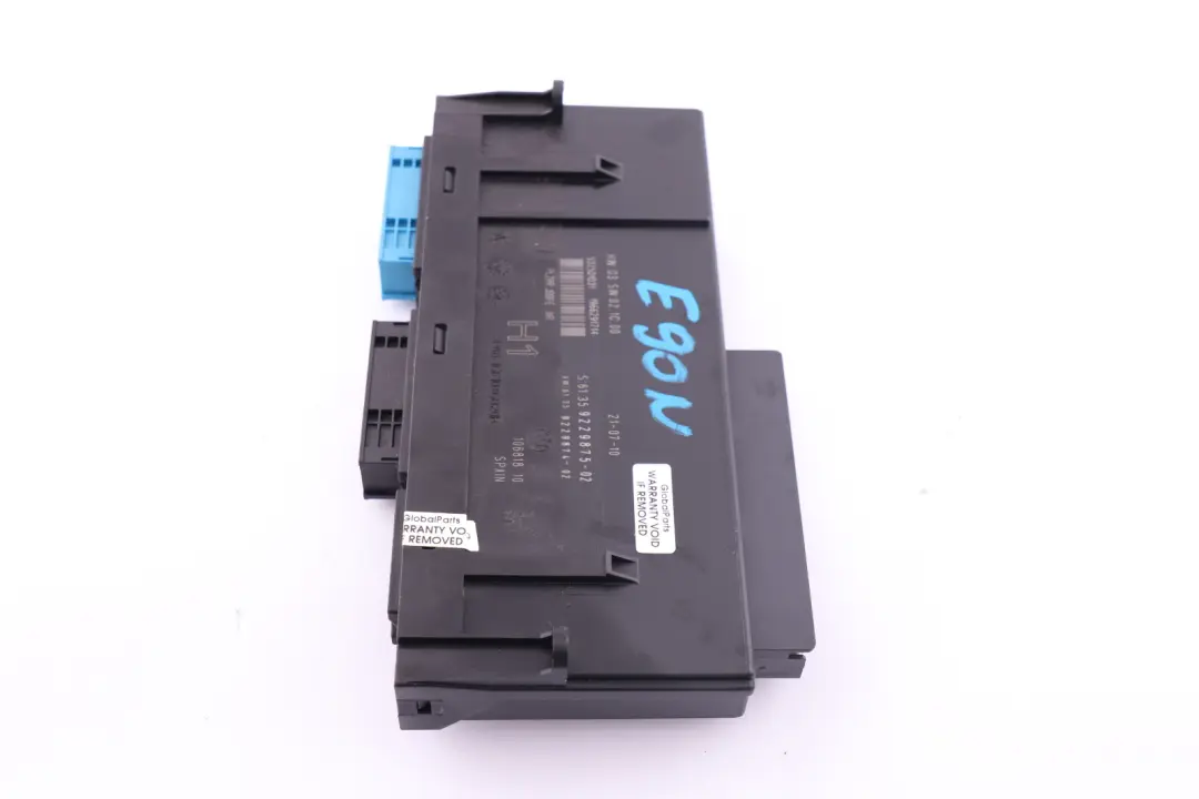 Body Control Module H1 PL2RR JBBFE IIIR 6135 to BMW 3 Series E90 LCI with Part number 9229875 BMW 3 Series E90 LCI Body Control Module H1 PL2RR JBBFE IIIR 6135 - SKU 9229875 - Part number 9229875