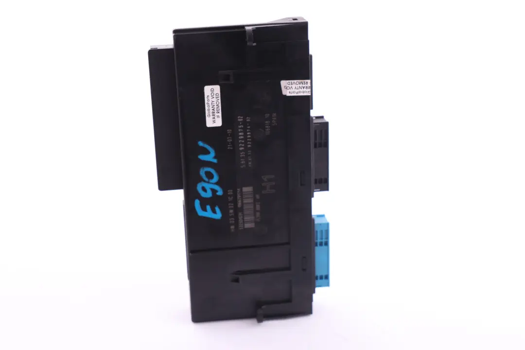 BMW 3 E90 LCI Karosseriesteuergerät H1 PL2RR JBBFE IIIR 6135 - SKU 9229875 - Teilenummer 9229875