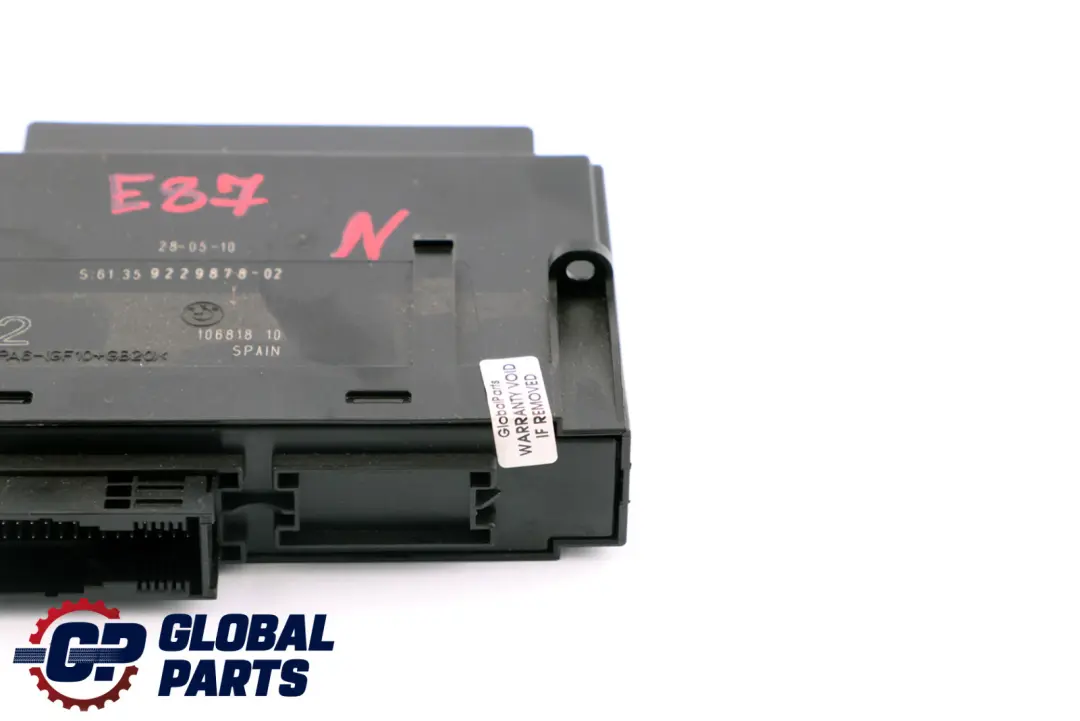 BMW E87 LCI ECU Centralina Scatola Elettronica H2 - SKU 9229878-1 - Numero di parte 9229878