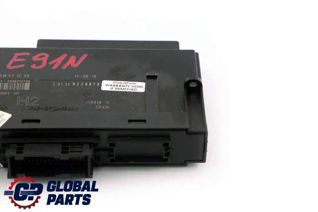ECU Módulo De Control Del Cuerpo Caja De Conexiones H2 para BMW E91 LCI con número de pieza 9229878 BMW E91 LCI ECU Módulo De Control Del Cuerpo Caja De Conexiones H2 - SKU 9229878 - Número de pieza 9229878