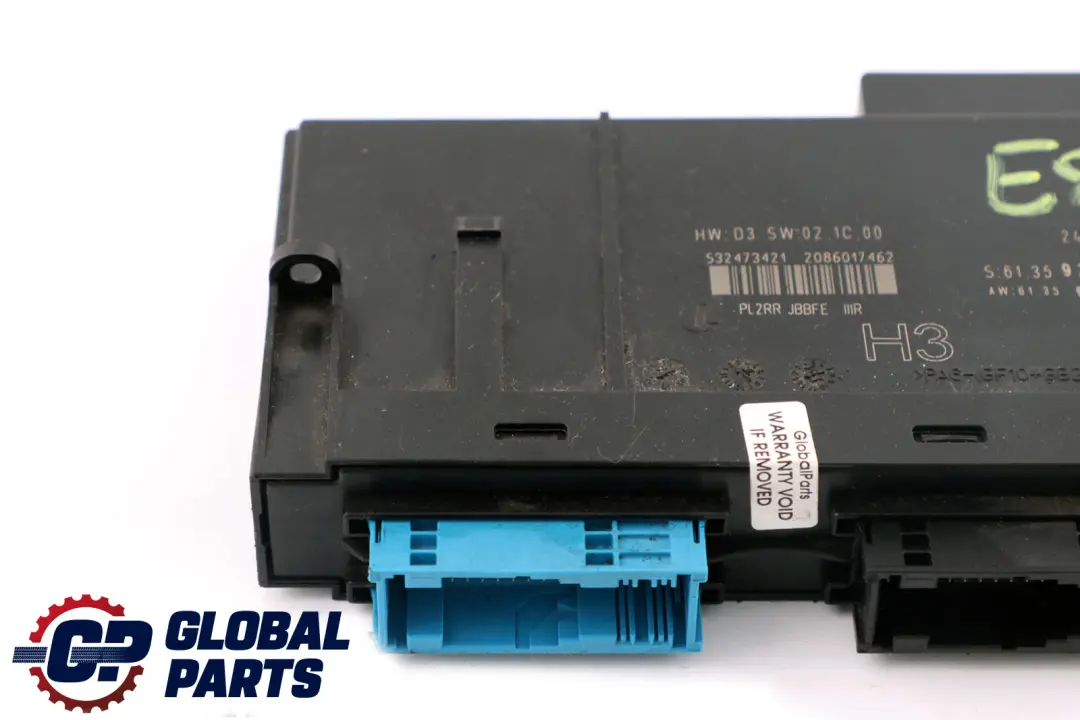 BMW 1 Series E88 Cabrio ECU Body Control Module H3 Junction Box - SKU 9229880 - Part number 9229880
