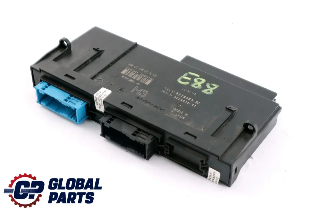 BMW 1 Series E88 Cabrio ECU Body Control Module H3 Junction Box - SKU 9229880 - Part number 9229880