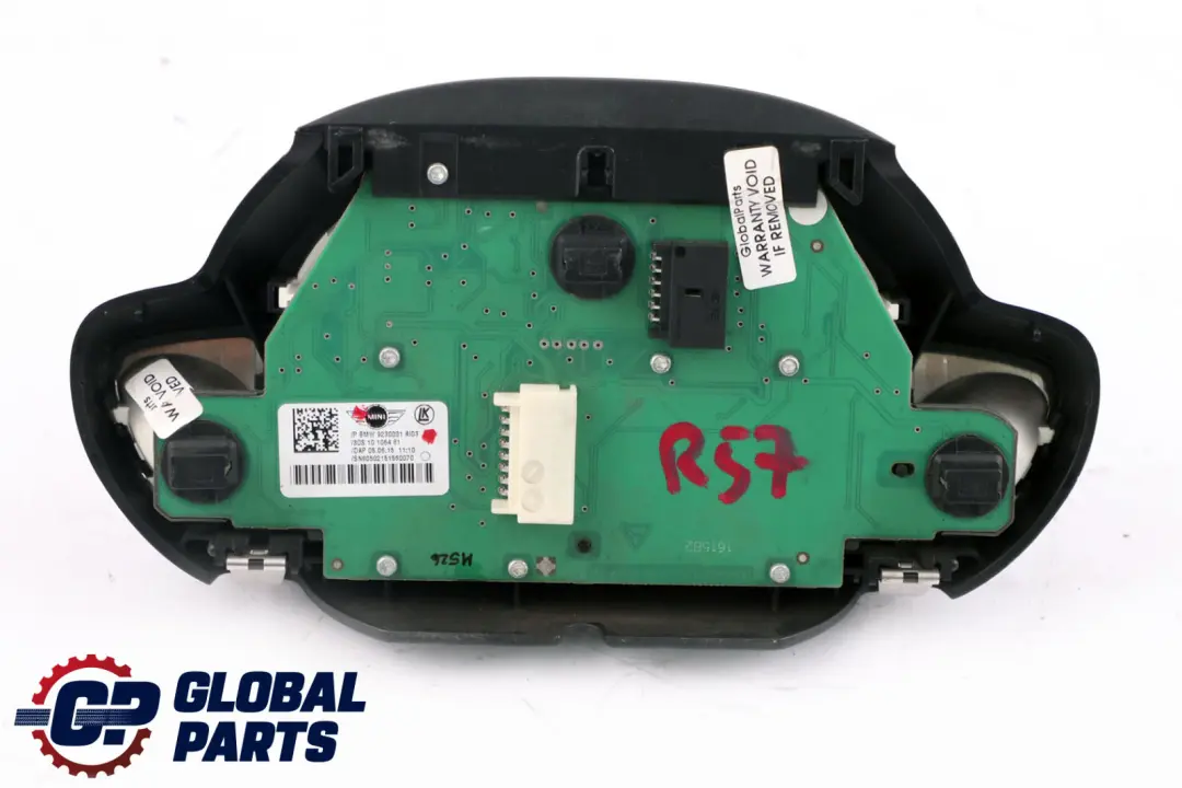 Mini Cabrio R57 LCI Salpicadero Techo Unidad Operativa Interruptor Luz - SKU 9230001 - Número de pieza 9230001