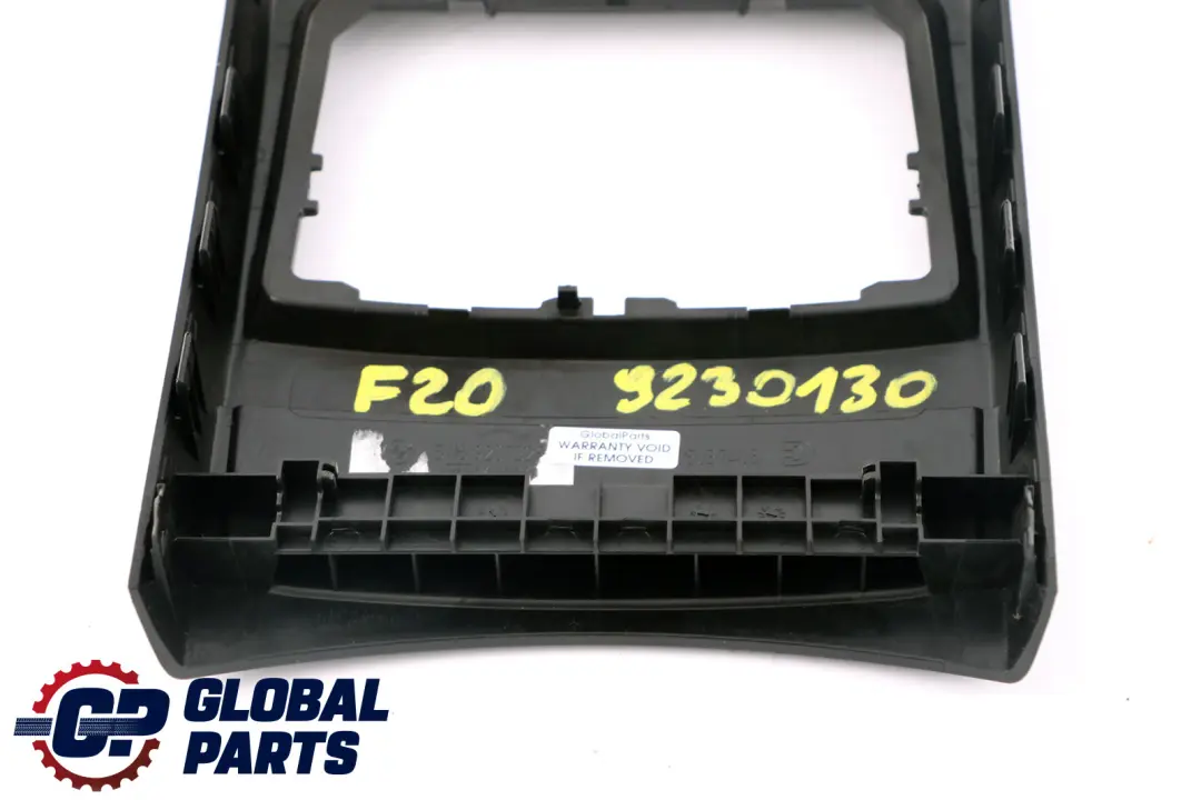 BMW 1 2 Series F20 F21 F22 F87 Cover Centre Console Rear Armrest Black - SKU 9230130 - Part number 9230130
