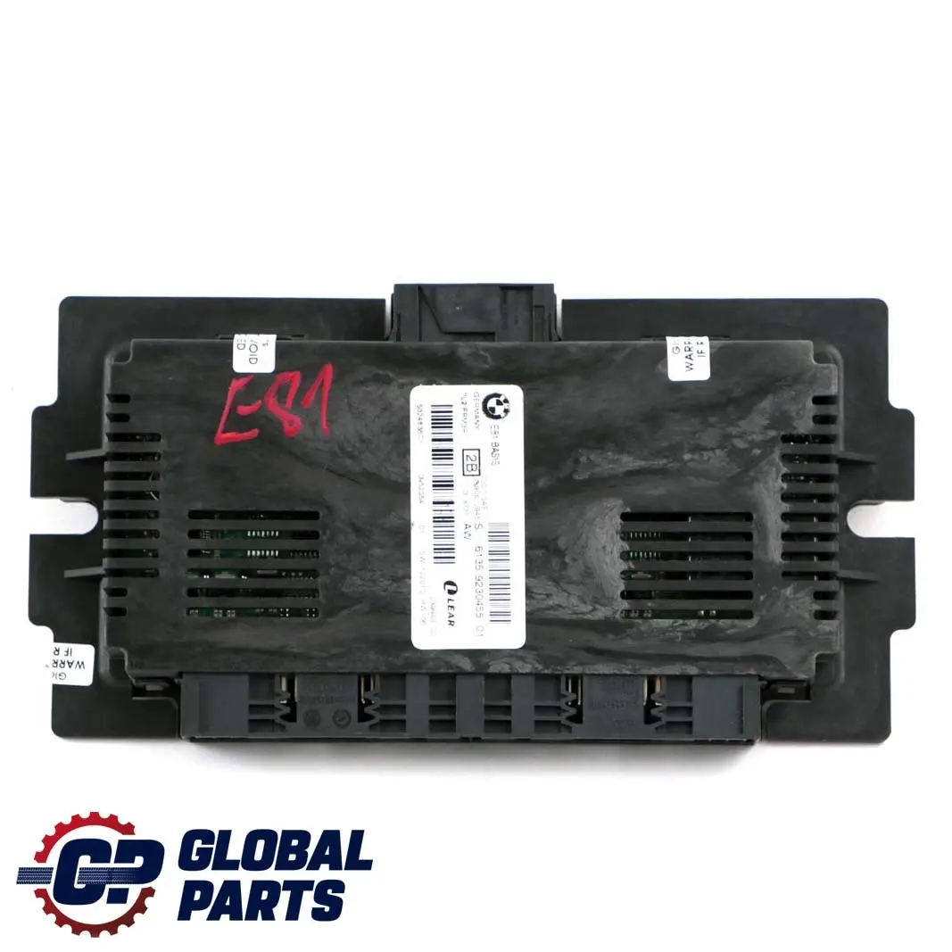 Module de contrôle de l'éclairage de l'habitacle PL2 FRM3R Lear pour BMW E81 à propos du numéro de pièce 9230455 BMW E81 Module de contrôle de l'éclairage de l'habitacle PL2 FRM3R Lear - SKU 9230455 - Numéro de pièce 9230455