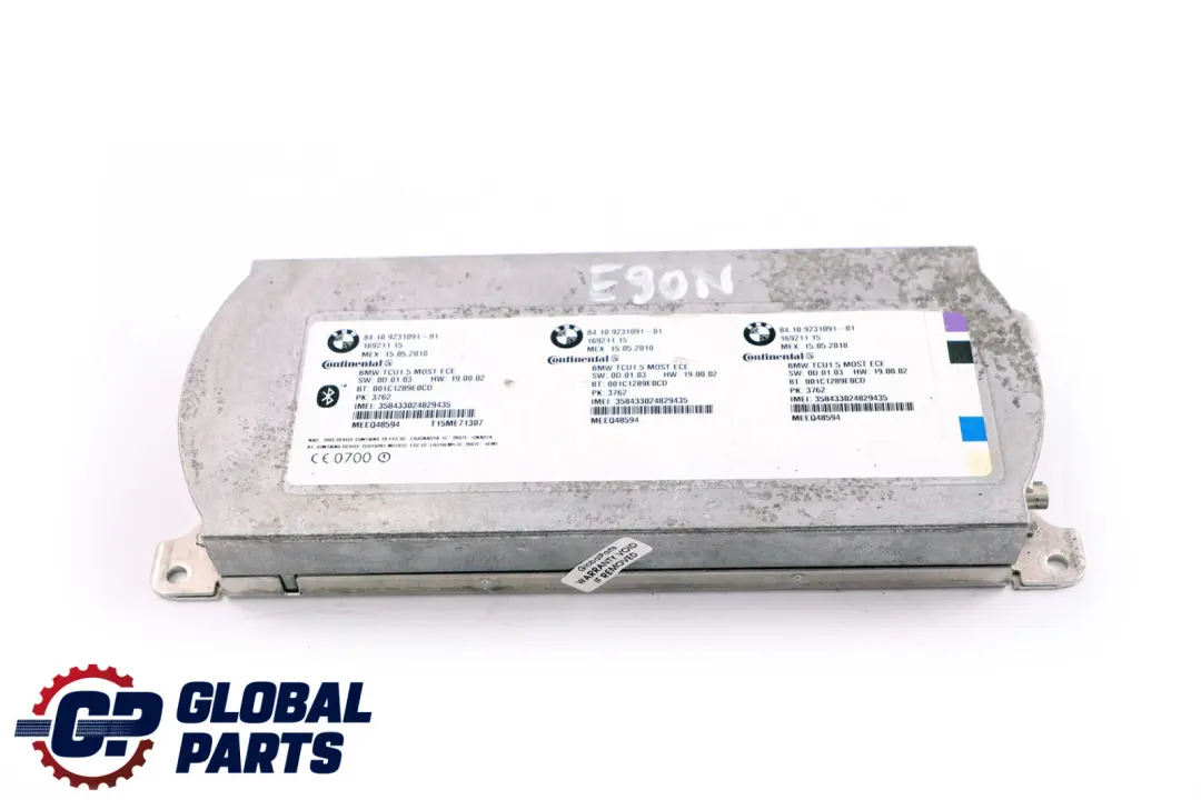  Bluetooth Control BMW E60 E87 E90 Telematics Unit Module - SKU 9231091 - Part number 9231091