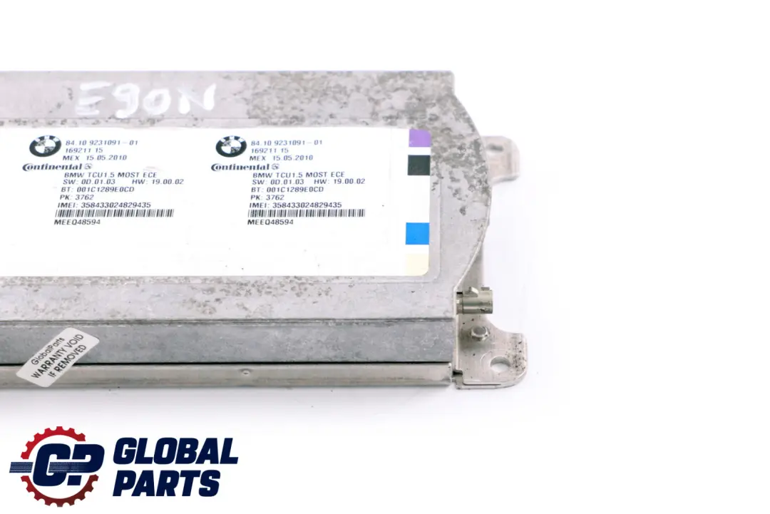 BMW E60 E87 E90 Module D'Unité Télématique De Contrôle Bluetooth - SKU 9231091 - Numéro de pièce 9231091