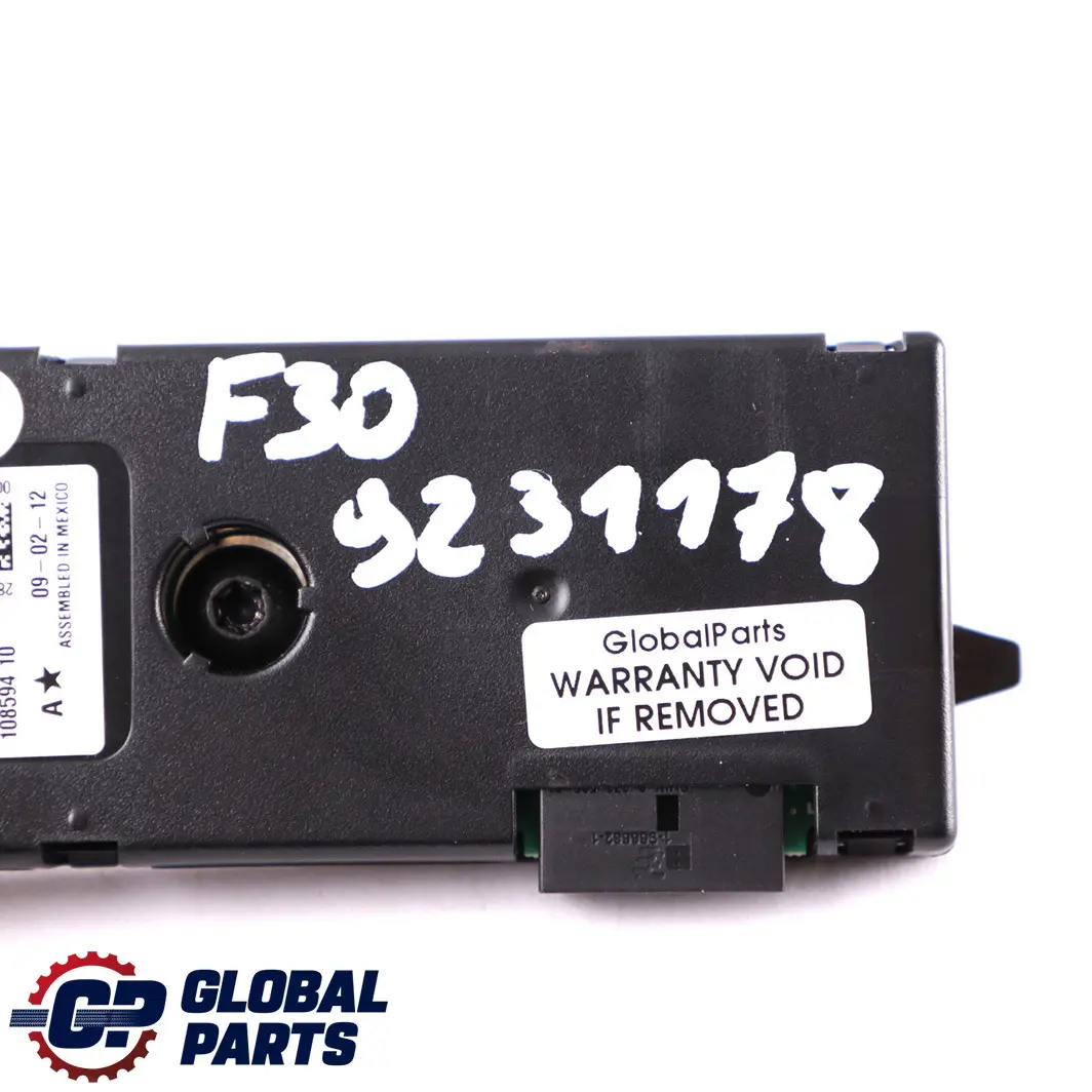 BMW F22 F30 F80 M3 F32 Radio Antenna Amplifier AM FM - SKU 9231178 - Part number 9231178