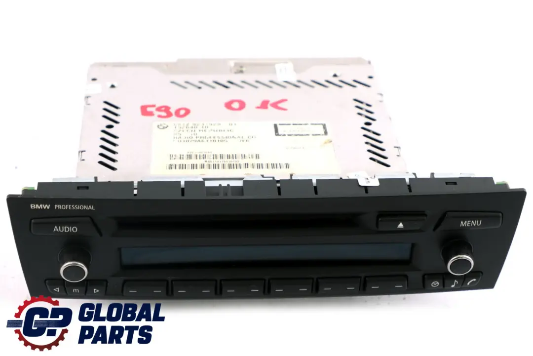 Radio Profesional BMW E81 E82 E87 E88 E90 E91 E92 E93 Autoradio CD  - SKU 9231928 - Número de pieza 9231928