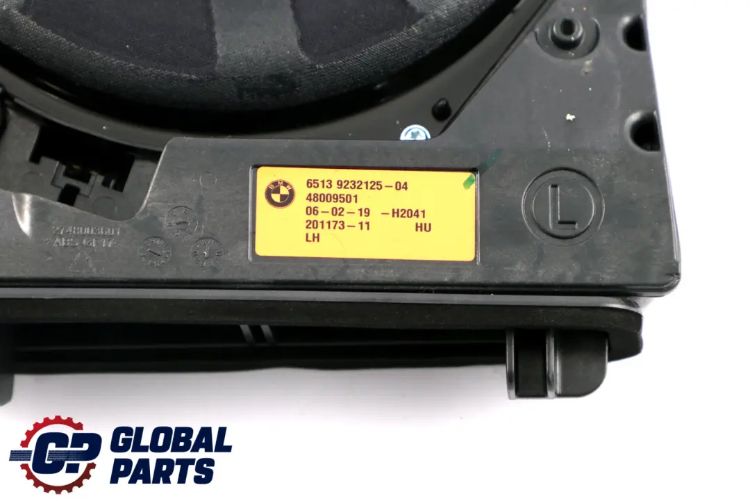  Zentraler Bass Lautsprecher BMW F20 F21 F22 Links Hi-Fi Harman Kardon - SKU 9232125 - Teilenummer 9232125