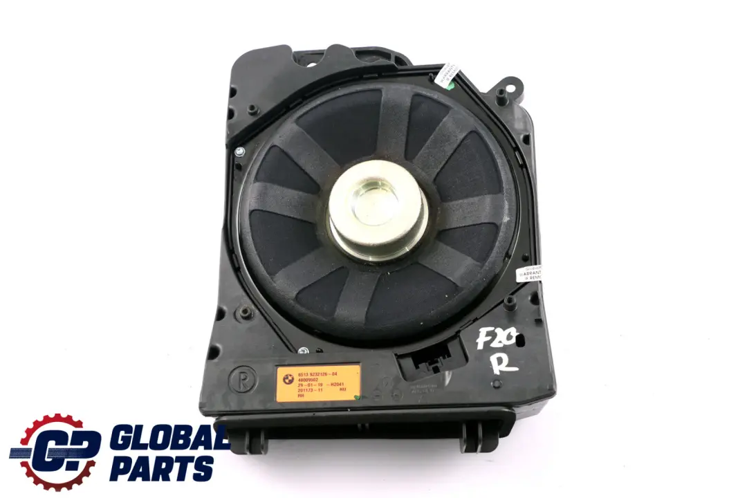 Central Bass Hi-Fi Speaker Harman Kardon Right O/S BMW F20 F21 F22 - SKU 9232126 - Part number 9232126