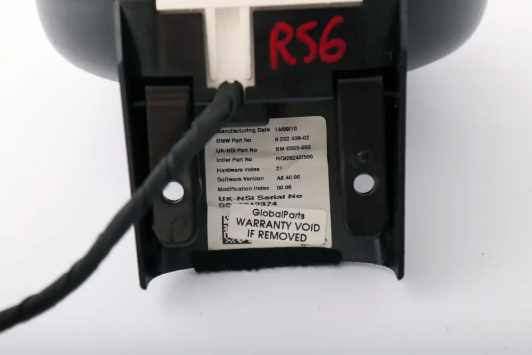  Tachometr Gauge Mini Cooper One R56 R57 R59 R60 Rev Counter Black - SKU 9232439 - Part number 9160219