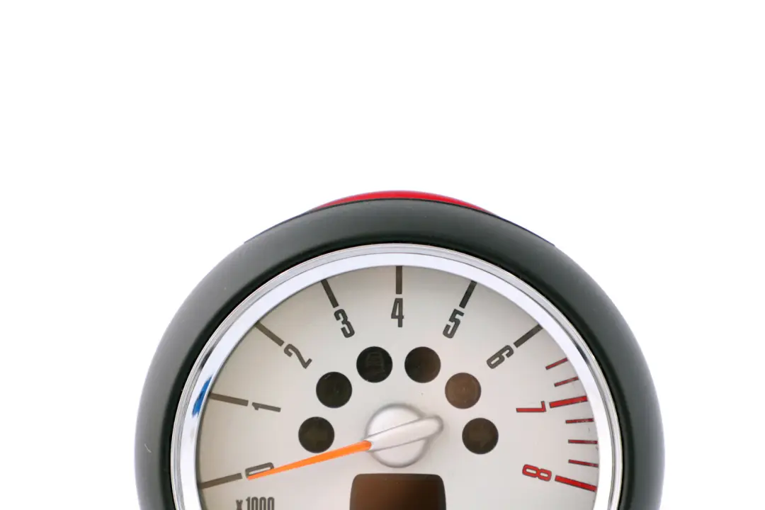 Tacometro Cuentarrevoluciones Cromo para Mini Cooper R56 R57 R59 con número de pieza 9275564 Mini Cooper R56 R57 R59 Tacometro Cuentarrevoluciones Cromo - SKU 9232444 - Número de pieza 9275564