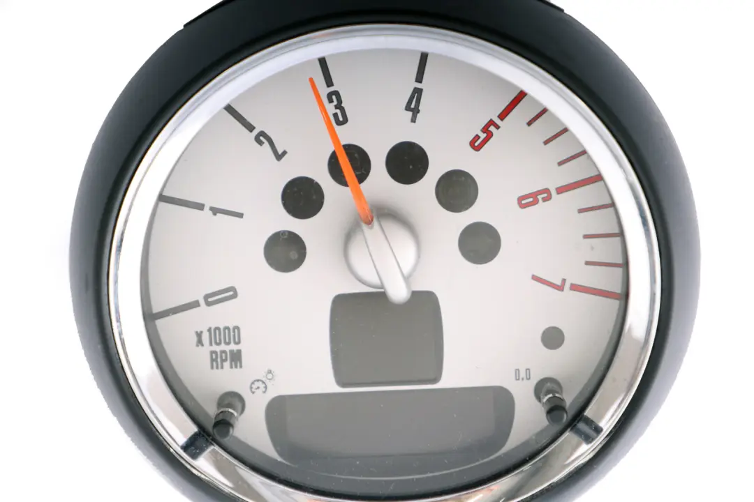 Mini Cooper D R56 R57 Jauge Tachymetre Compte-tours Chrome - SKU 9232446 - Numéro de pièce 9325823