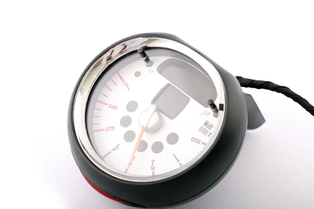 Mini Cooper D R56 R57 Jauge Tachymetre Compte-tours Chrome - SKU 9232446 - Numéro de pièce 9325823